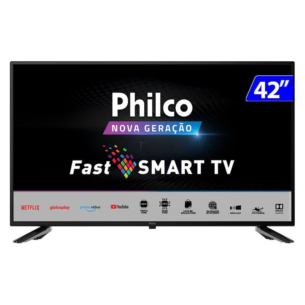 Tv 42 Polegadas Philco Led Smart Wifi Hd Usb Hdmi Ptv42g70n5cf Smart Tv Magazine Luiza