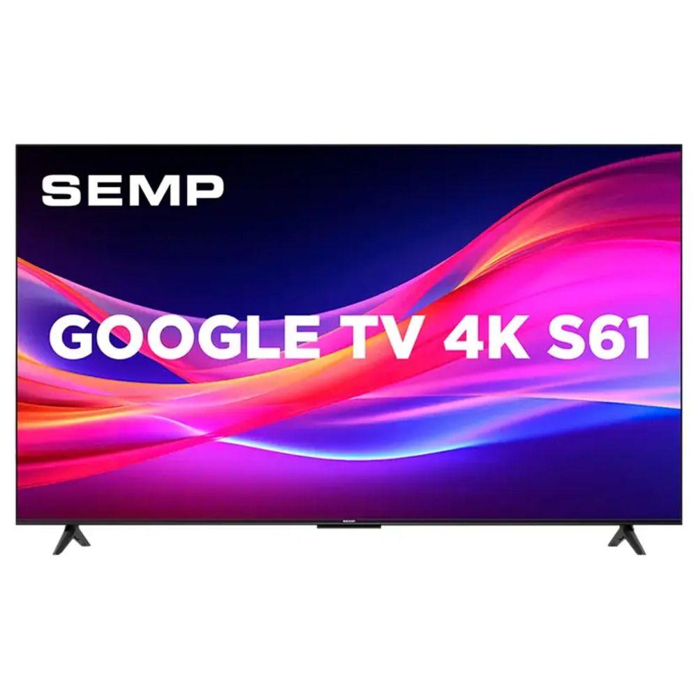 TV 50P SEMP LED SMART 4K Google TV - 50S61 - Semp TCL - TV