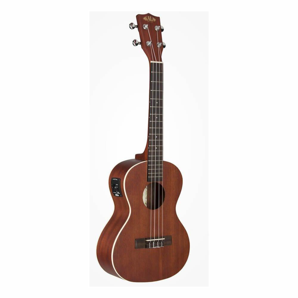 Ukulele kala kate nylon tenor elétrico mogno Ukulele Magazine Luiza