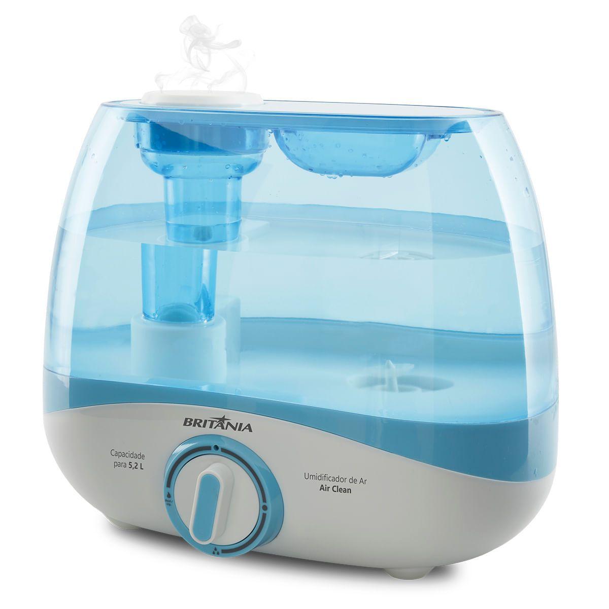Benefícios Do Umidificador De Ar Para Bebê Umidificador de Ar Britânia Air Clean 5,2L - Umidificador de Ar