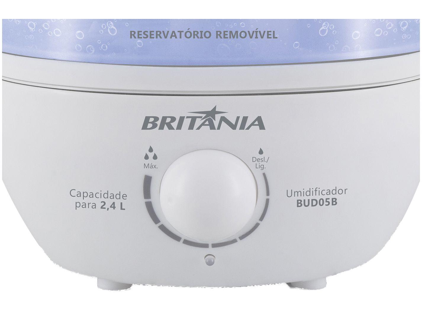 Umidificador Ultrassônico de Ar Portátil Britânia