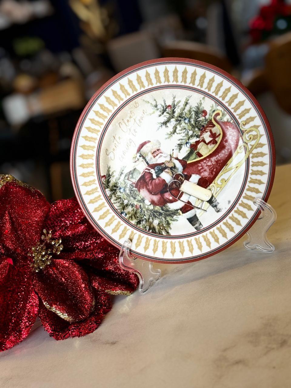 Prato Sobremesa Cenas B Natal Alleanza 6 un