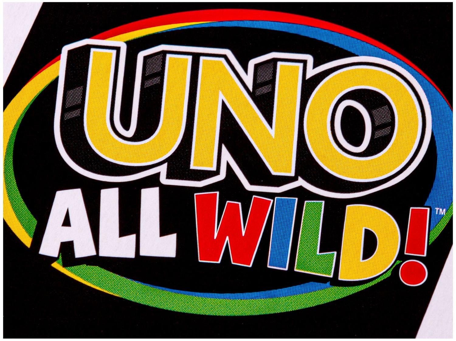 Uno Jogo De Cartas All Wild 