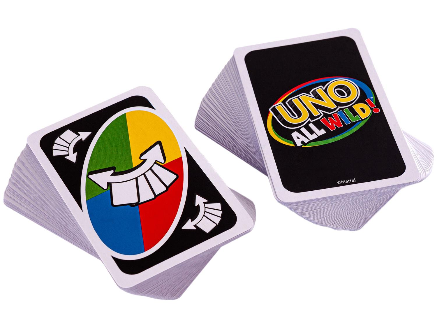 Uno Jogo De Cartas All Wild 
