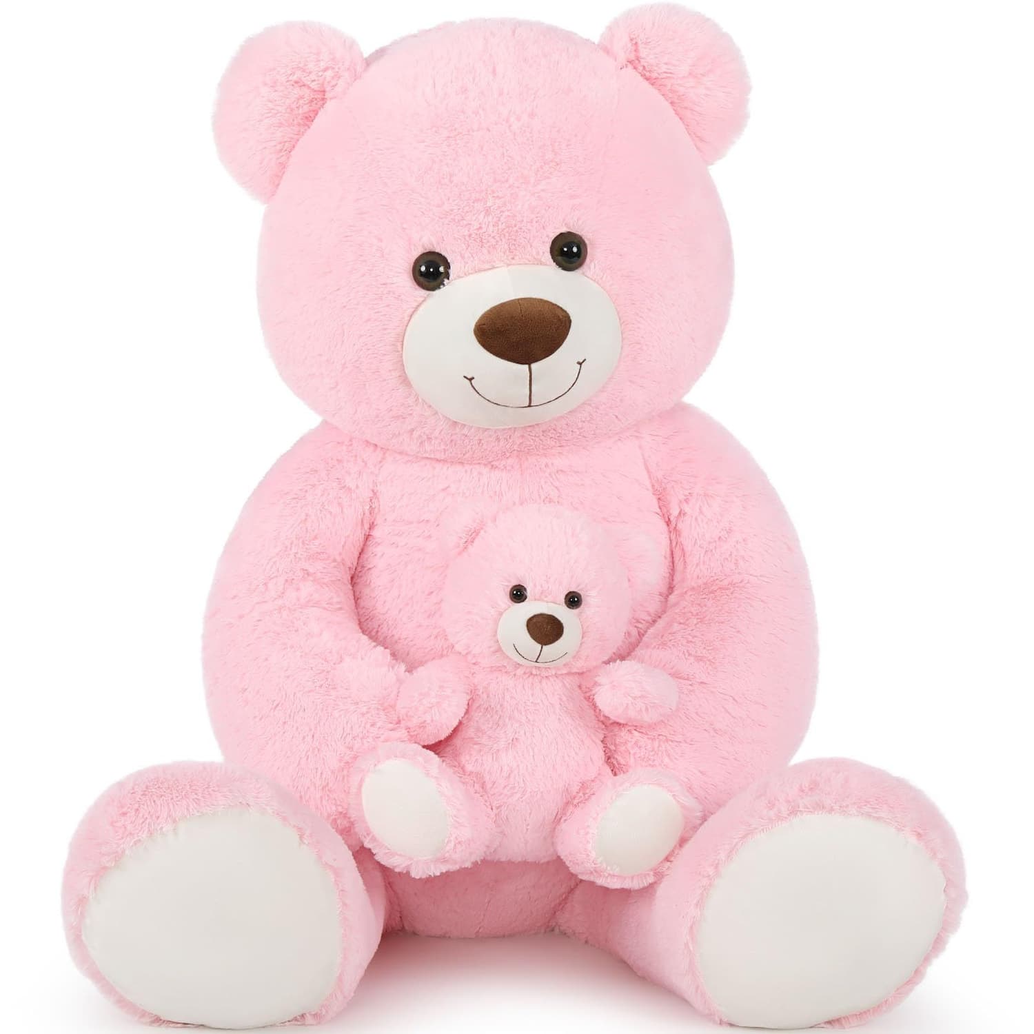 Ursinho Rosa Ursinho De Goma Rosa Gigante