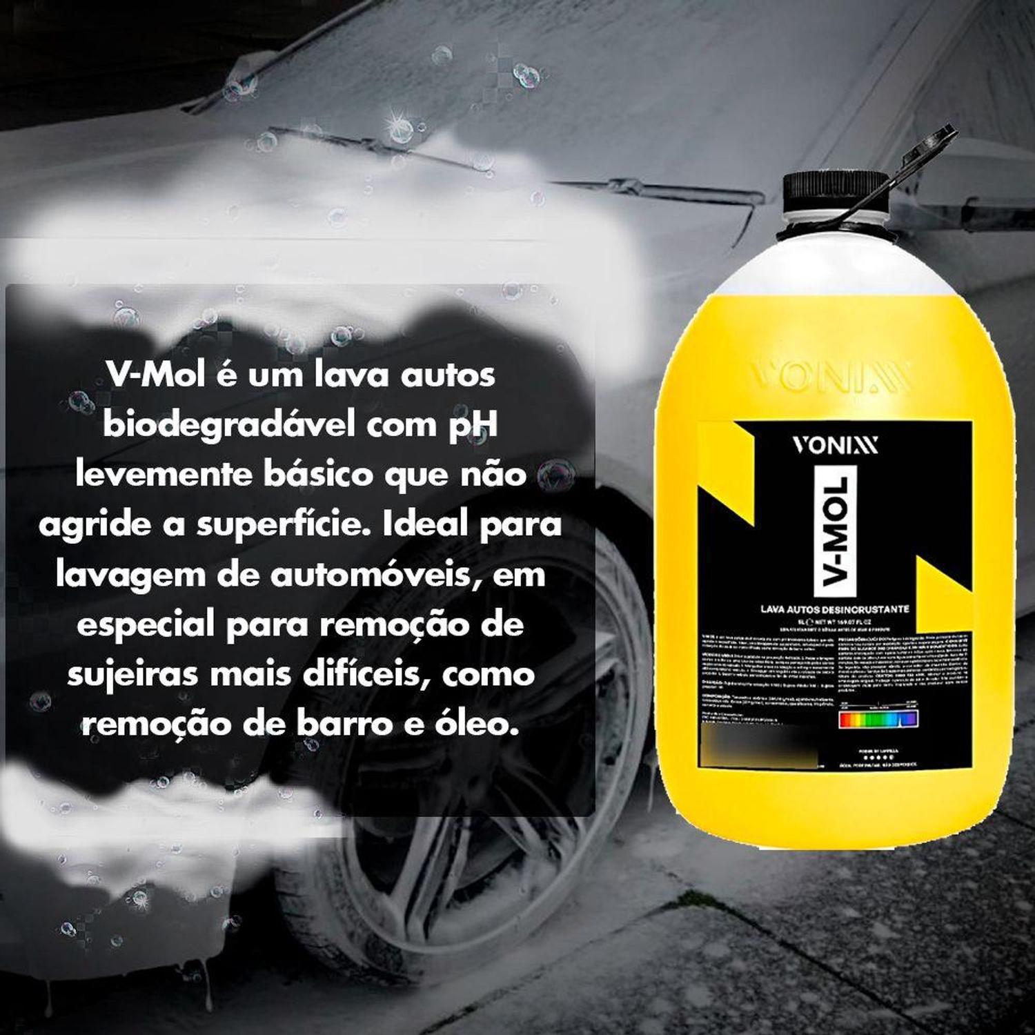 V-Mol Vonixx Shampoo Lava Autos Desincrustante 1,5L - Yamase