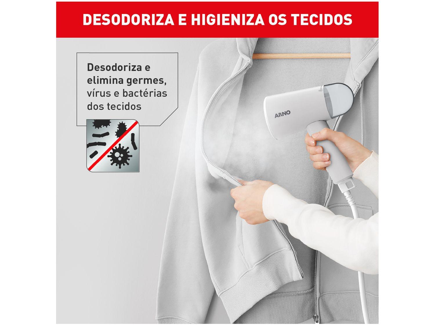 Vaporizador de Roupas Arno Steam Travel HS11 Portátil 70ml 1100W com ...