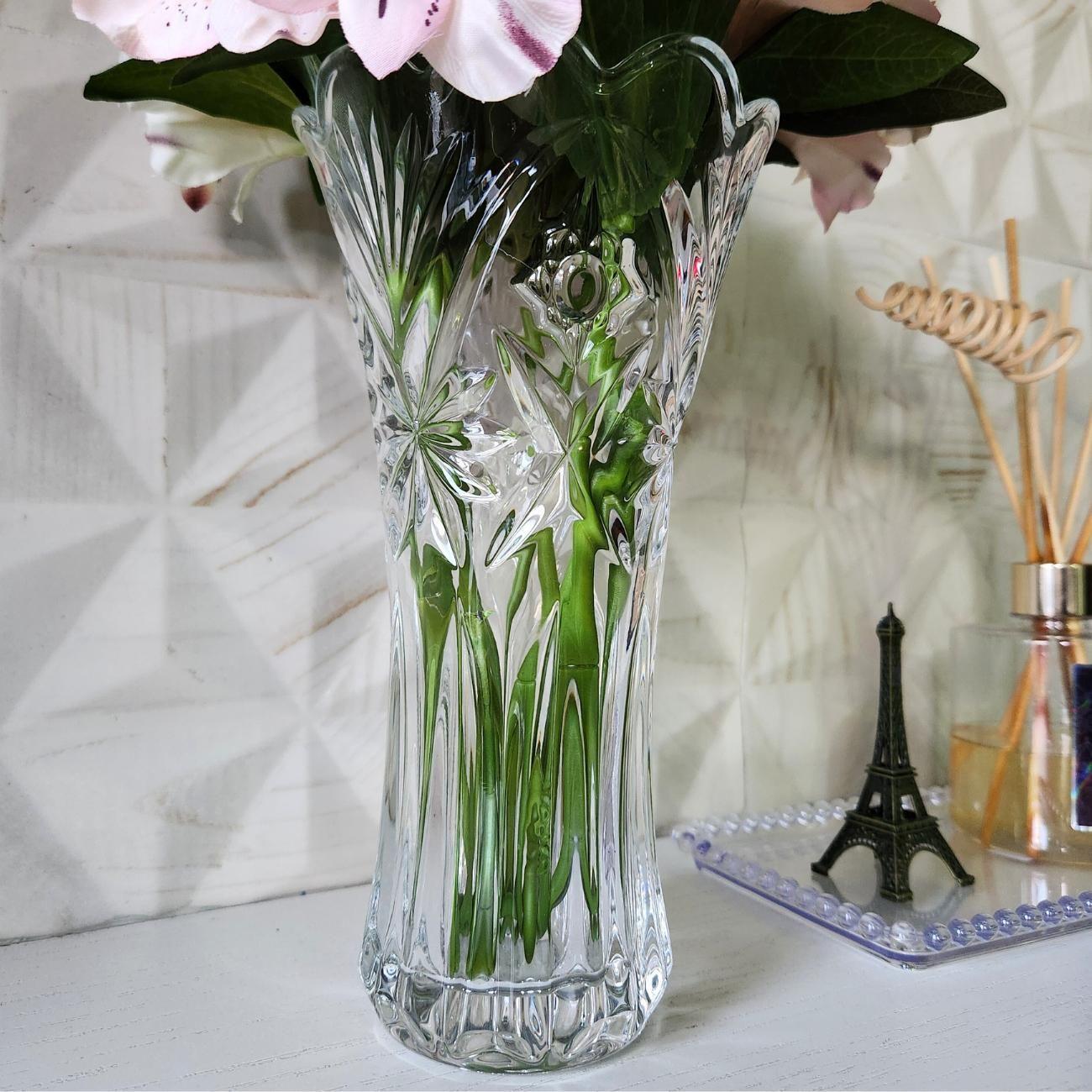 Vaso De Flores De Vidro