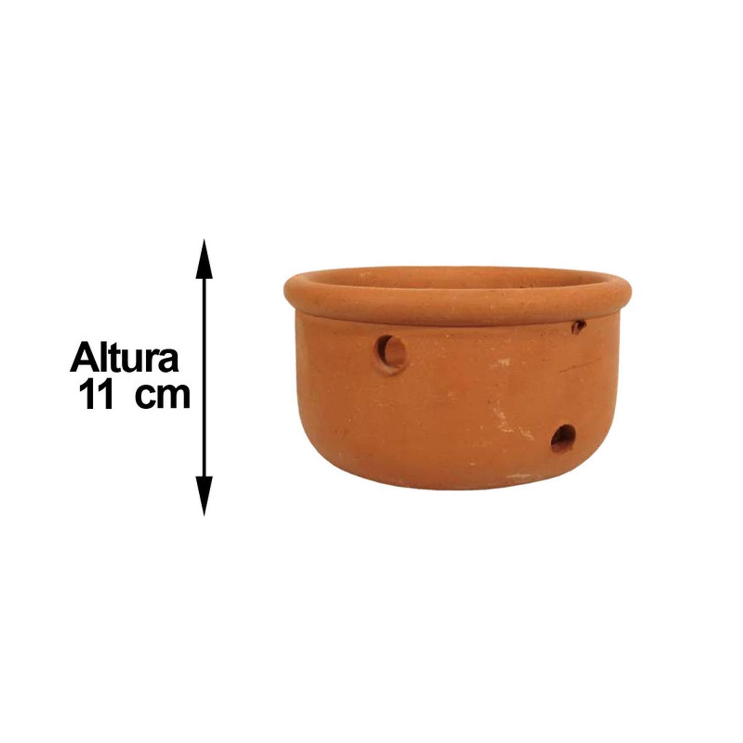 Vaso orquídea baixo 2 22x11 natural (de barro/cerâmica) para plantas - Tupi  Vasos - Vasos para Plantas - Magazine Luiza