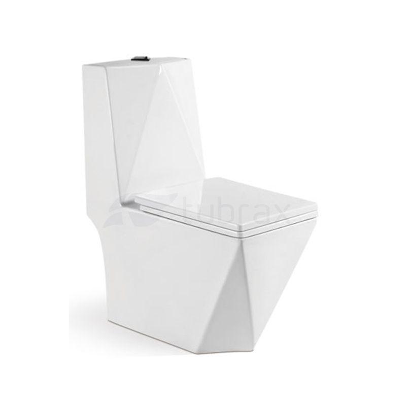 Imagem de Vaso Sanitário Monobloco Completo - Caixa Acoplada Privada modelo Diamante Tubrax