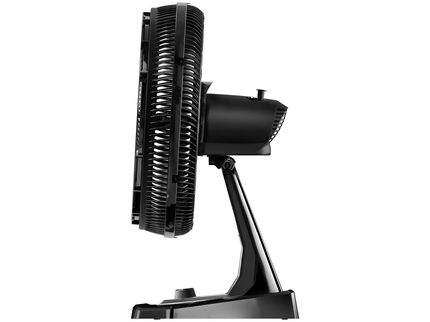 Ventilador 2 em 1 Wap Flow Turbo 50cm 8 Pás 3 Velocidades Preto e Cinza