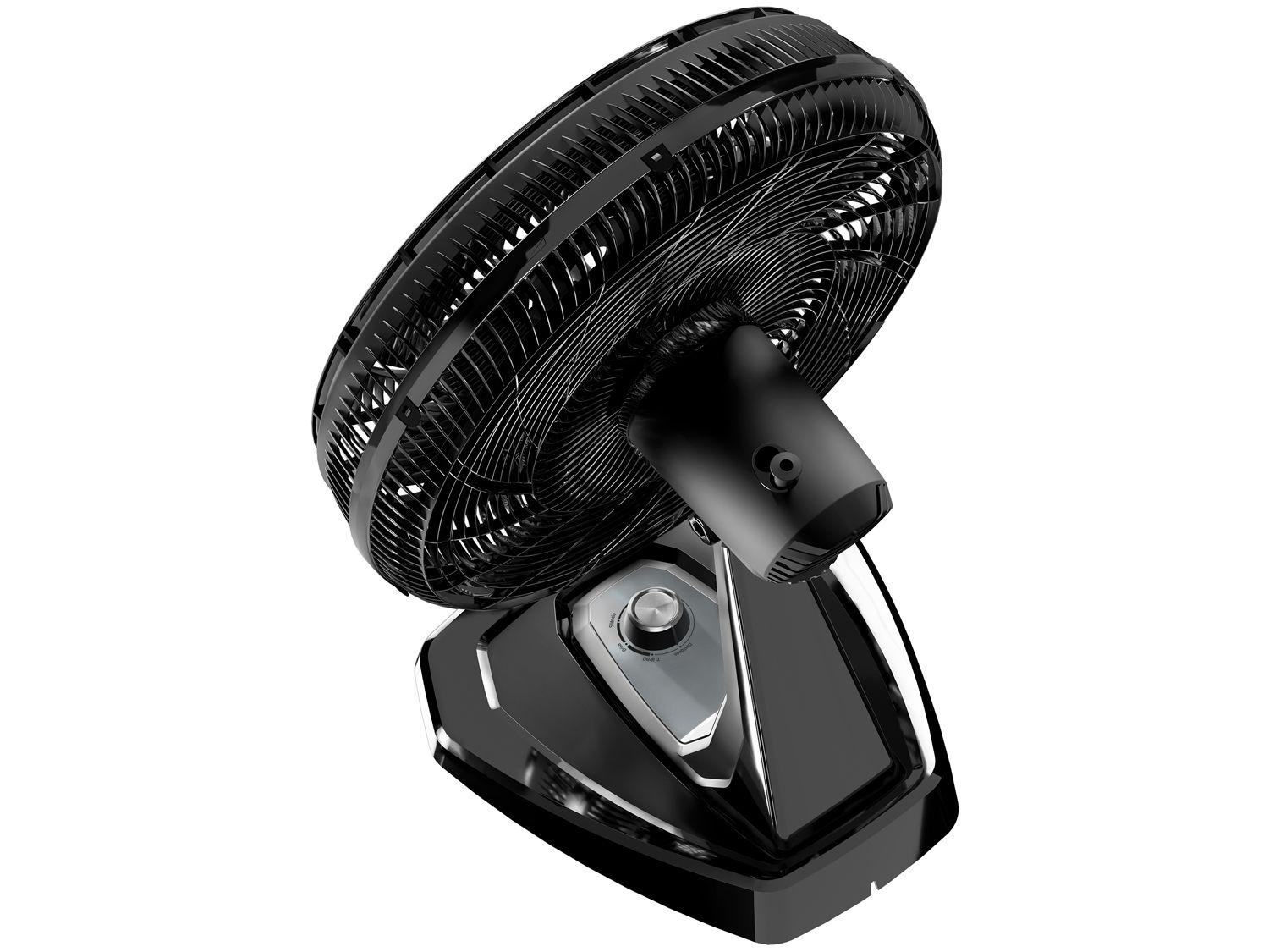 Ventilador 2 em 1 Wap Flow Turbo 50cm 8 Pás 3 Velocidades Preto e Cinza