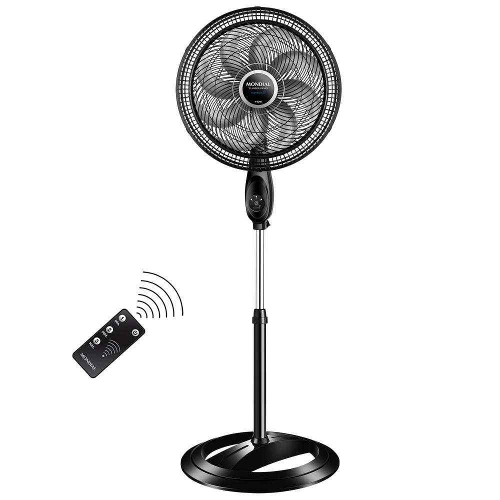 Ventilador de Coluna Mondial Turbo Force 8 Controle Remoto 8 Pás 40cm ...