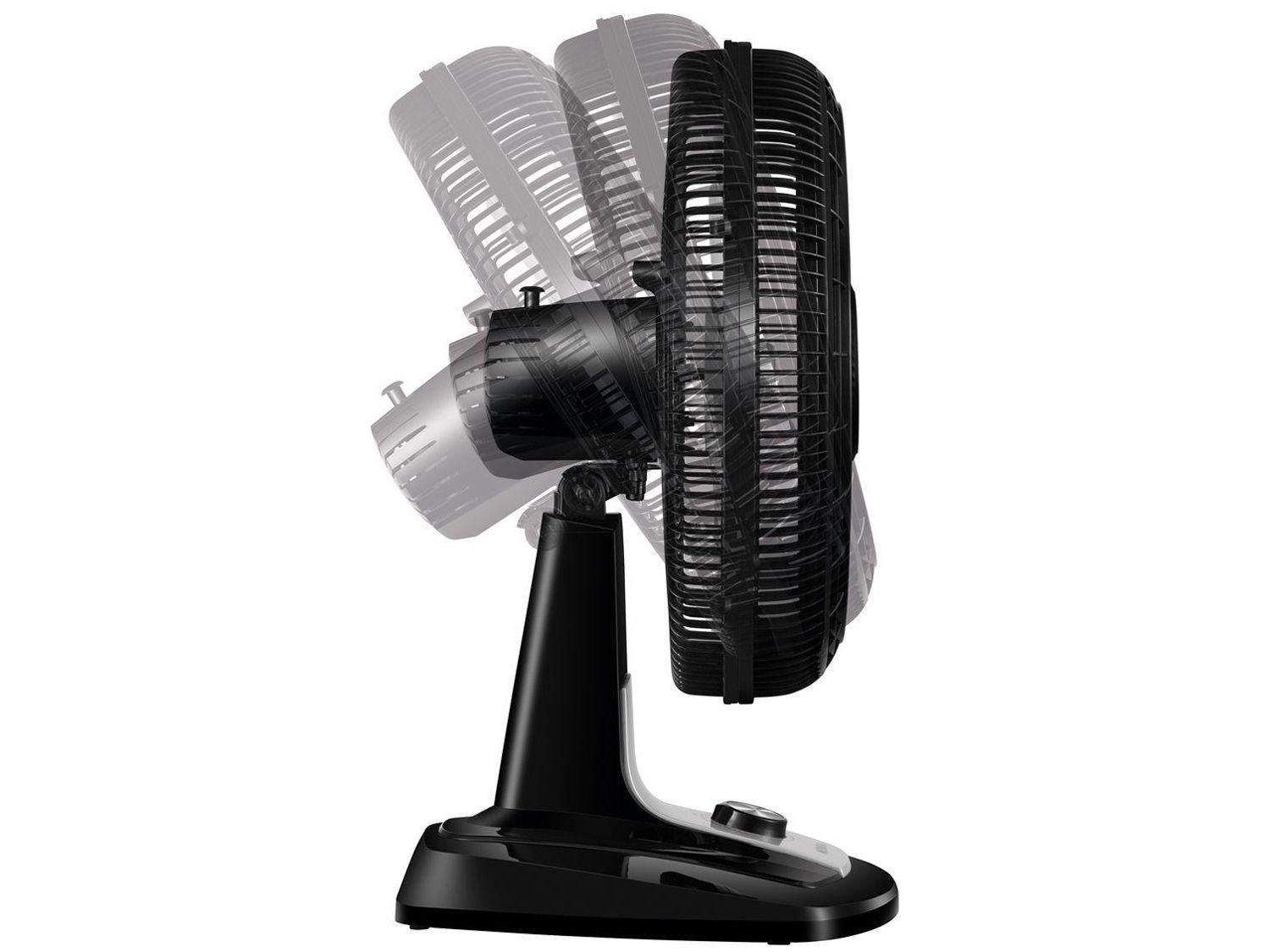 Ventilador de Mesa Mondial Super Turbo VTX-40 Chrome 40cm 8 Pás 3 Velocidades