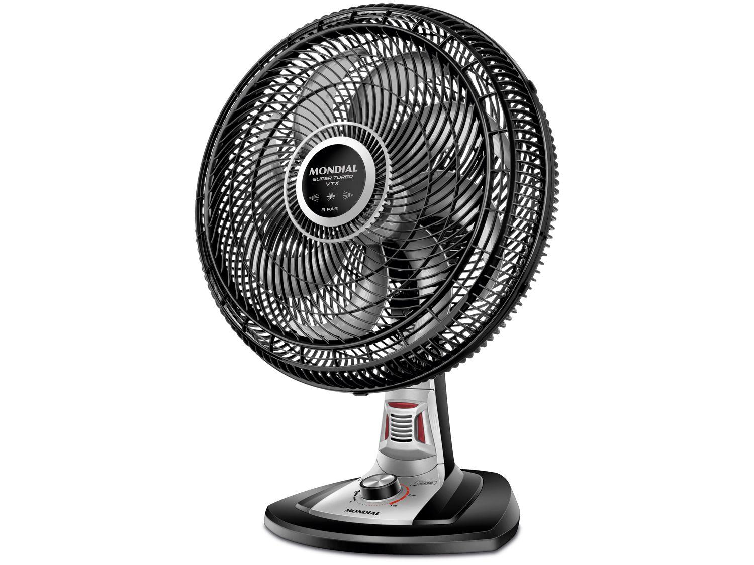 Ventilador de Mesa Mondial VTX-40-8P-RP 40cm 3 Velocidades
