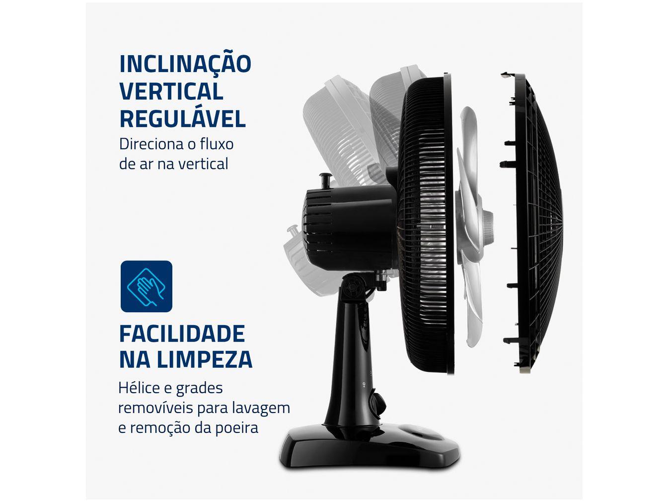 Ventilador Mondial Super Power VSP-30-B 30cm 6 Pas 3 Velocidades 60W