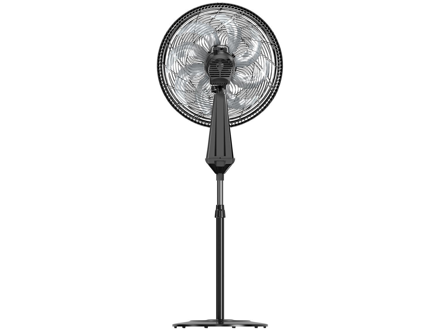 Ventilador Wap Flow Turbo 50cm 8 Pás 3 Velocidades Preto e Cinza