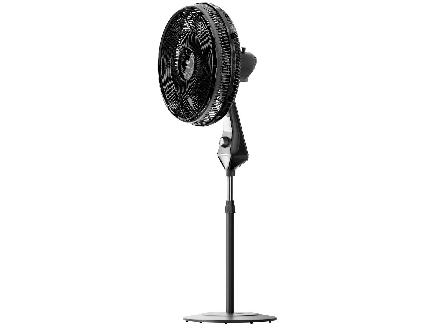 Ventilador Wap Flow Turbo 50cm 8 Pás 3 Velocidades Preto e Cinza