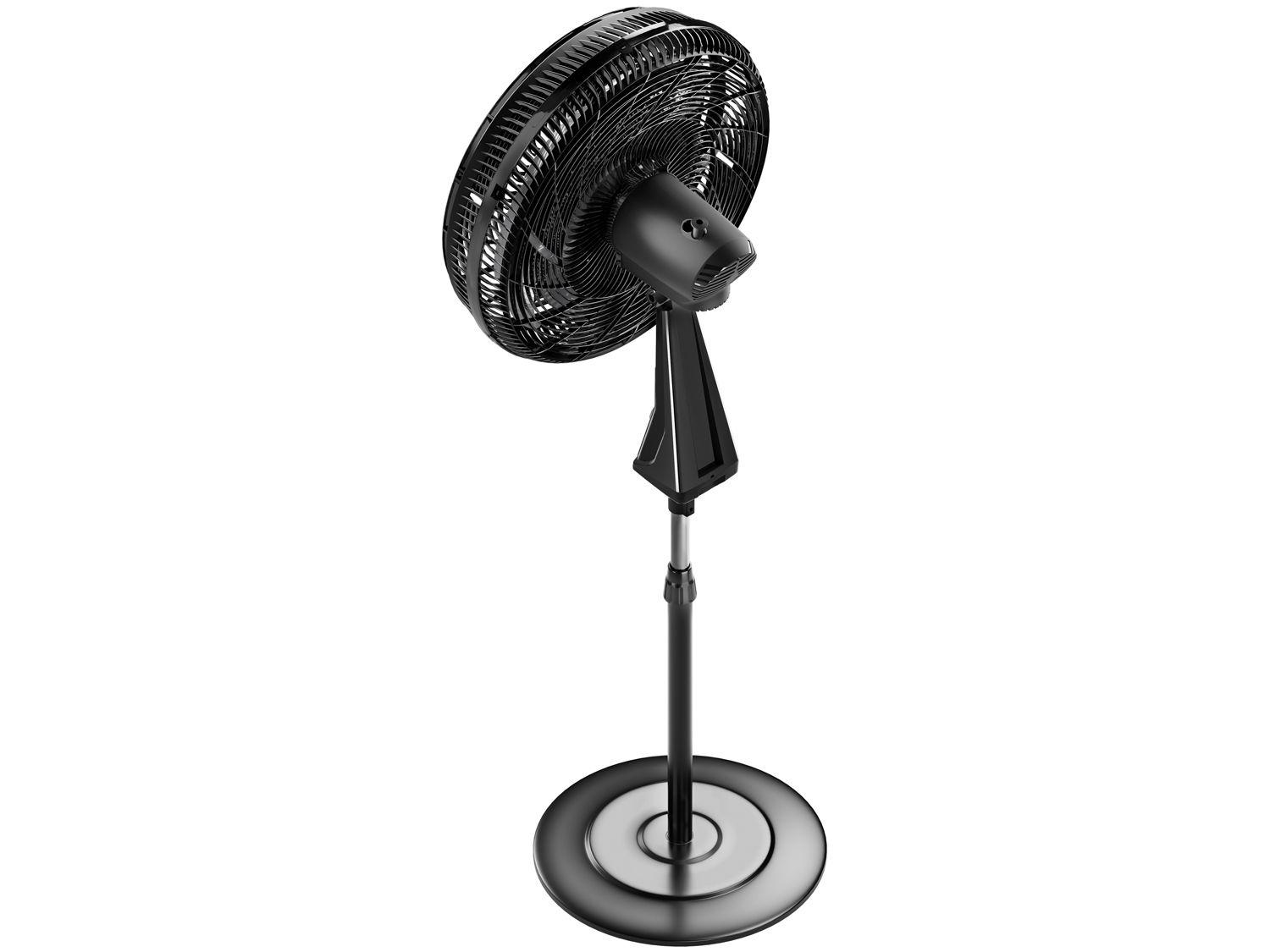 Ventilador Wap Flow Turbo 50cm 8 Pás 3 Velocidades Preto e Cinza