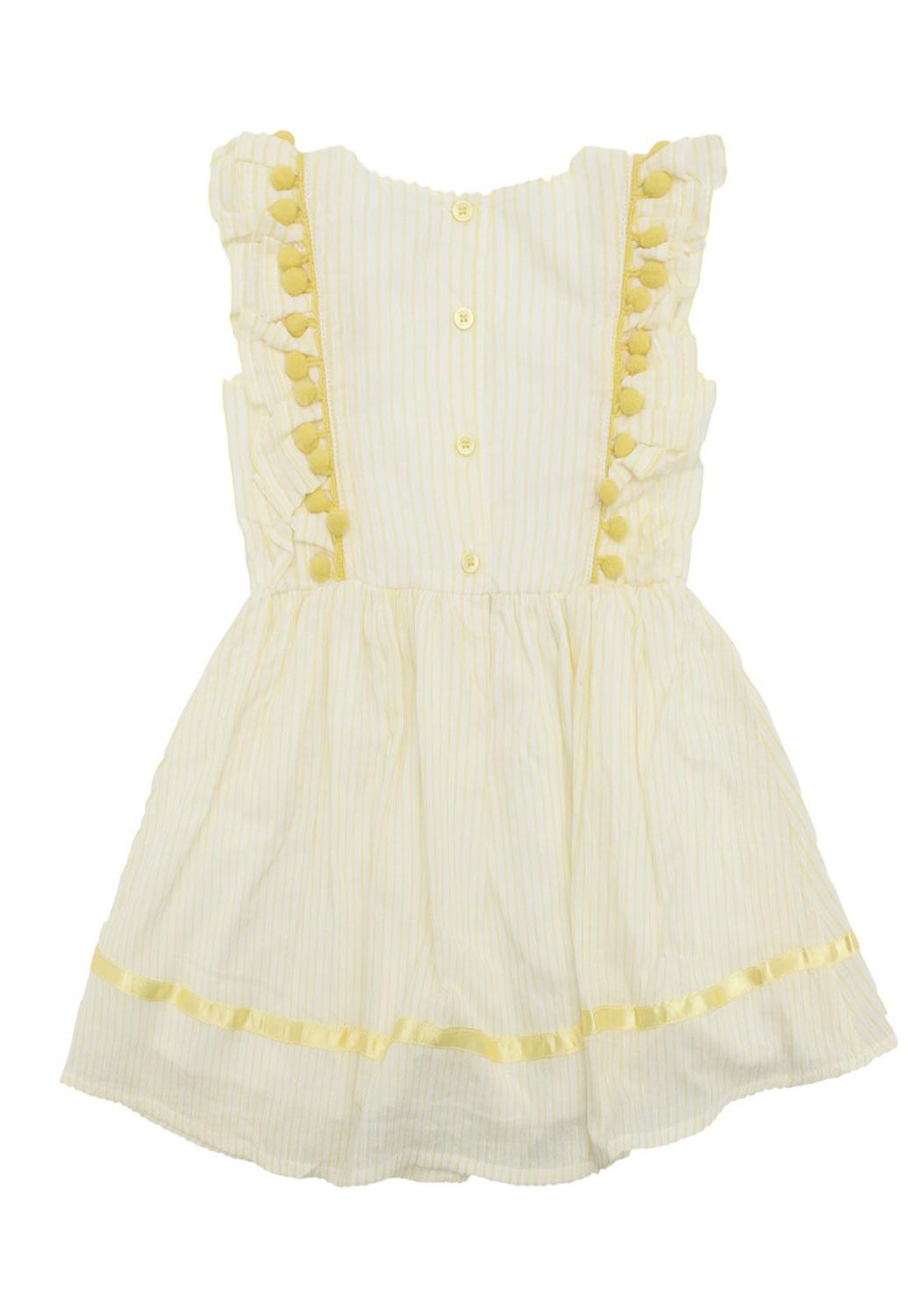 vestido amarelo bebe