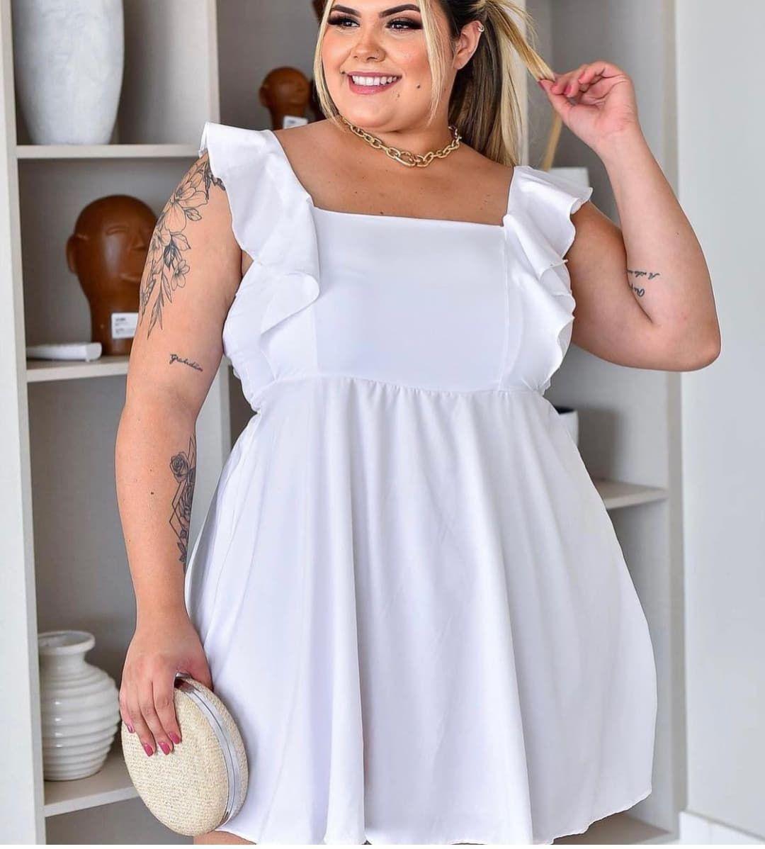 Casamento Convidada Vestido Plus Size De Festa Curto Vestido Curto