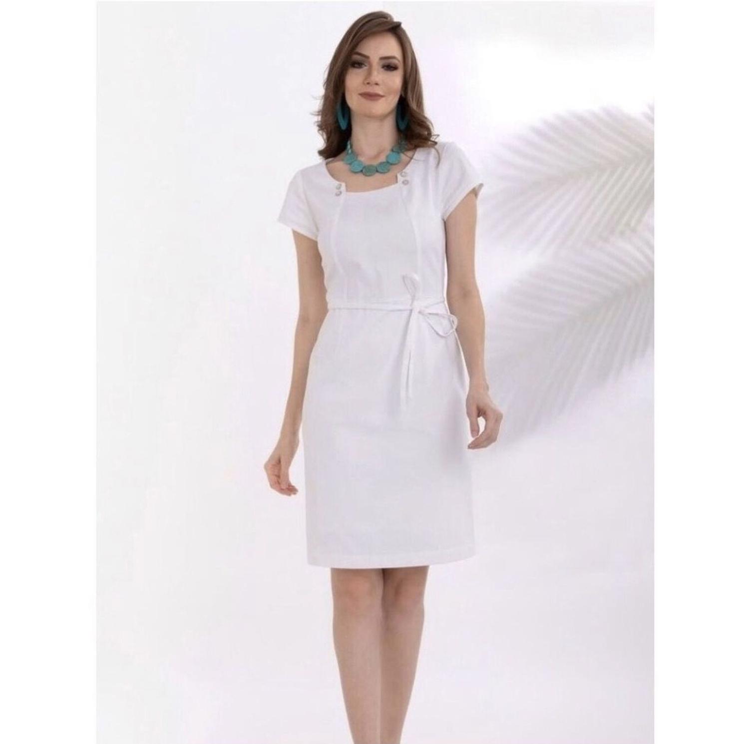 vestido branco formal