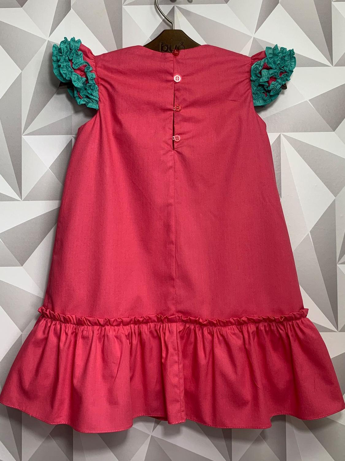 vestido infantil casual