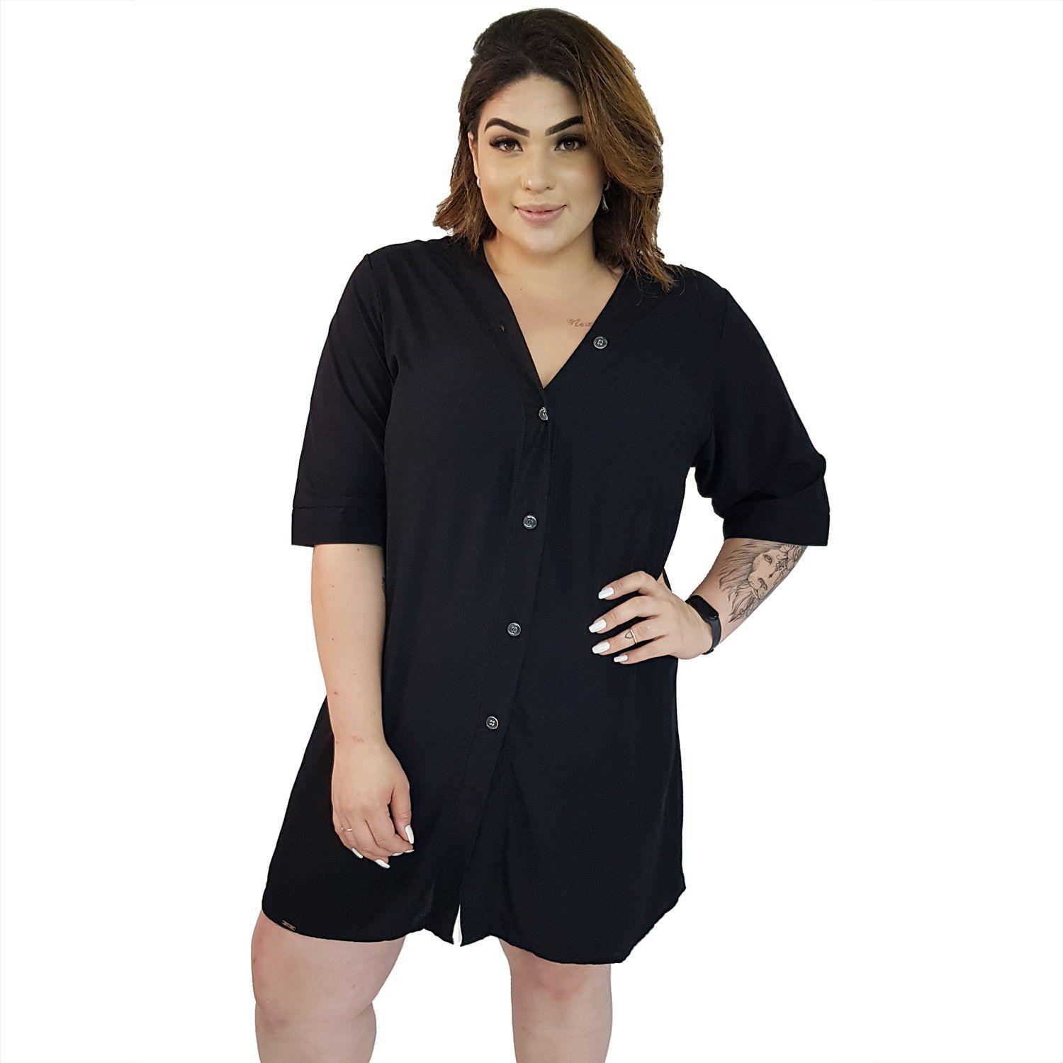 chemise em viscose