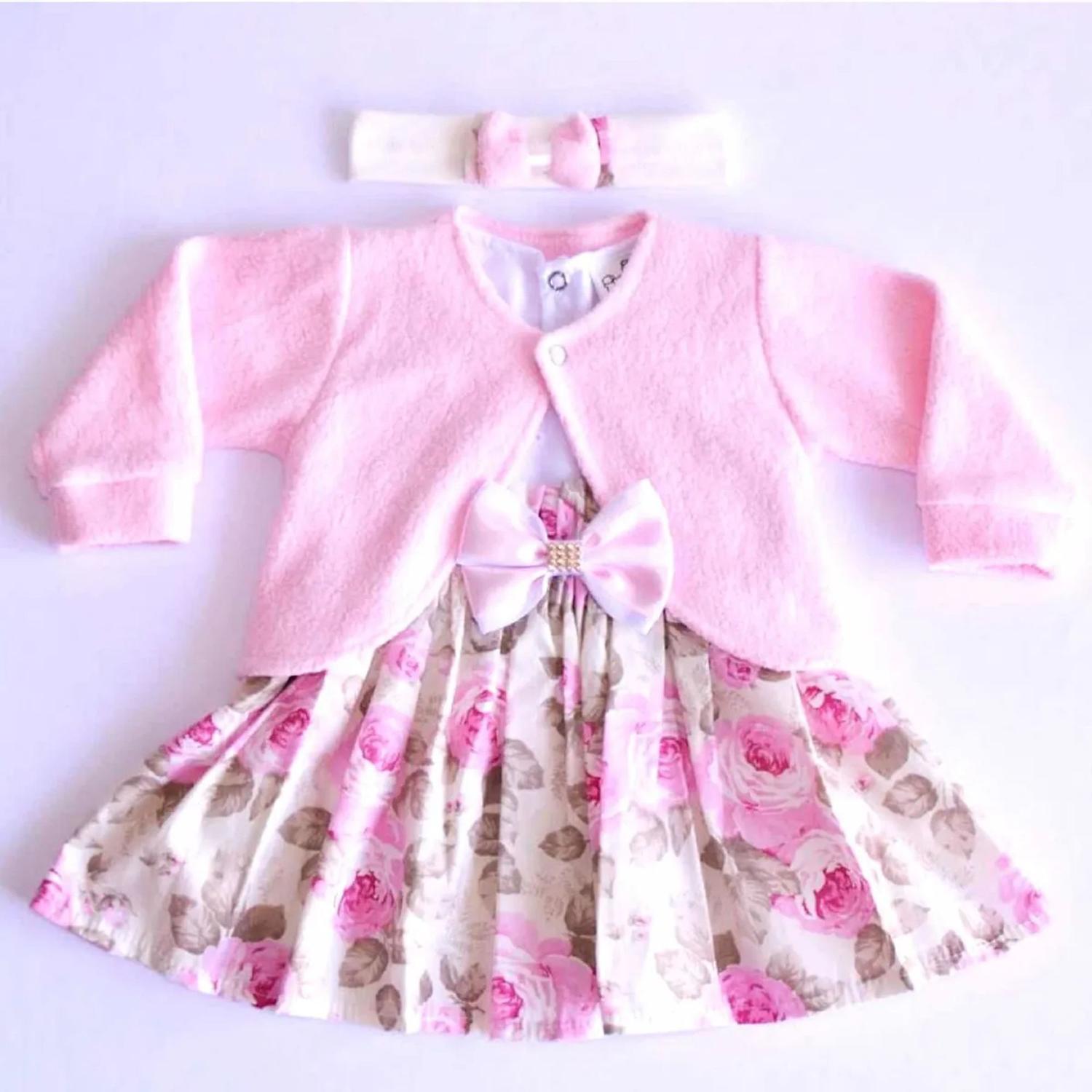 vestido de bebe 4 meses