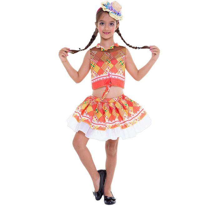 saia infantil de festa junina