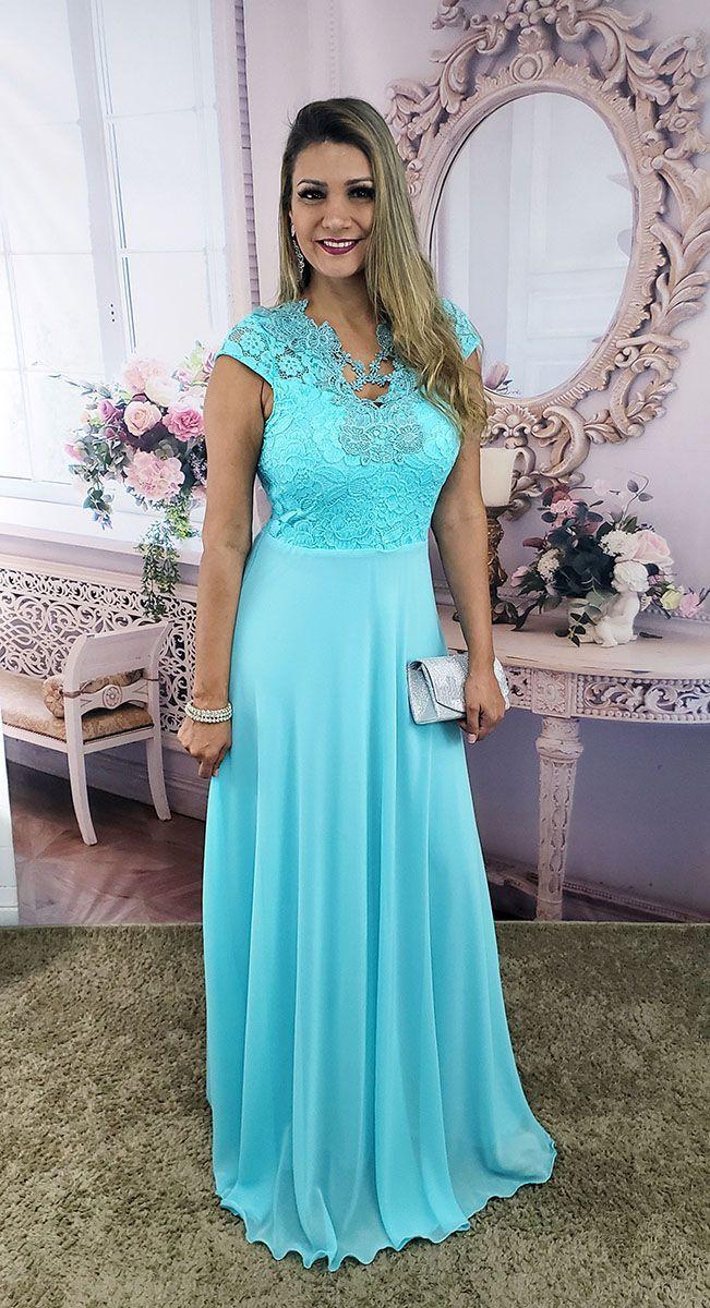 vestidos para madrinha de casamento azul tiffany