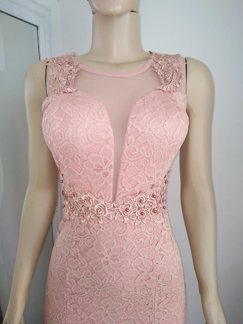 vestido para casamento civil rose