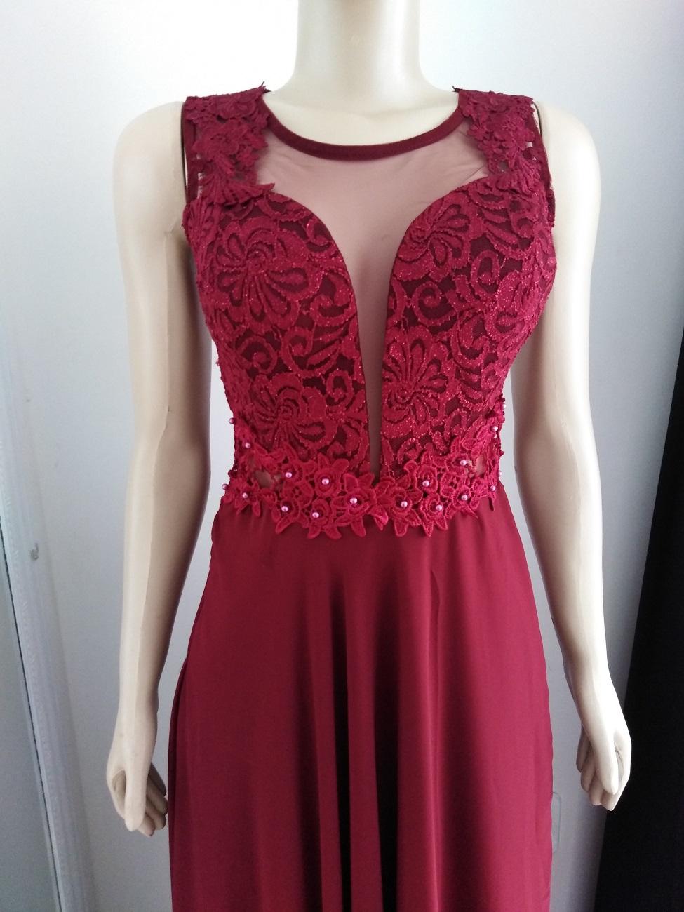 vestido de casamento cor marsala