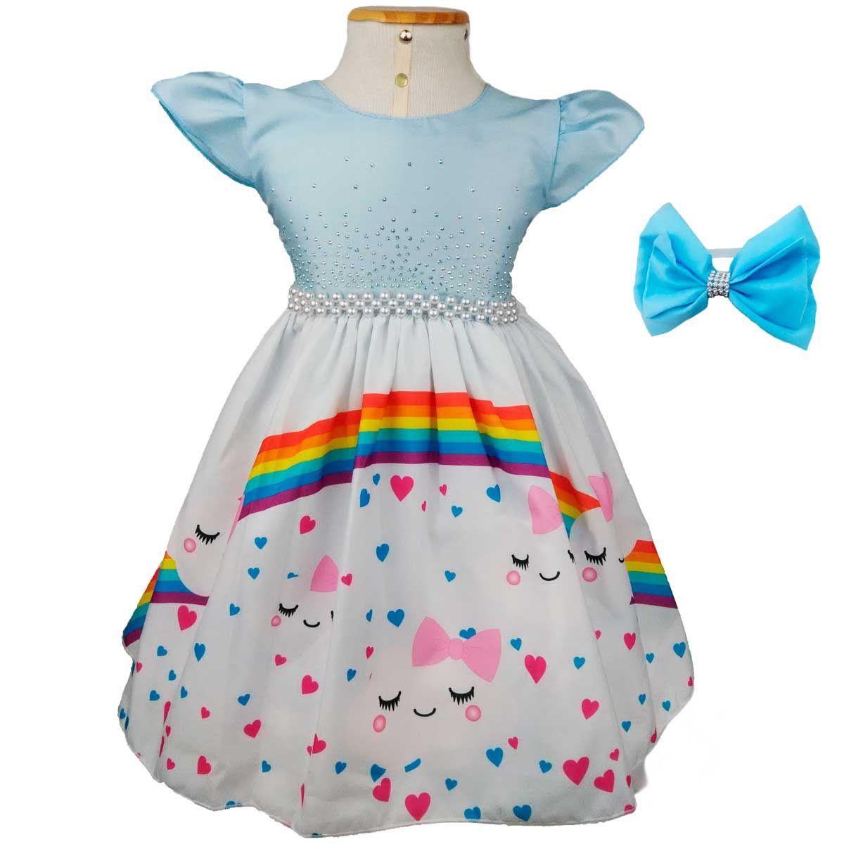 vestido de nuvem de amor