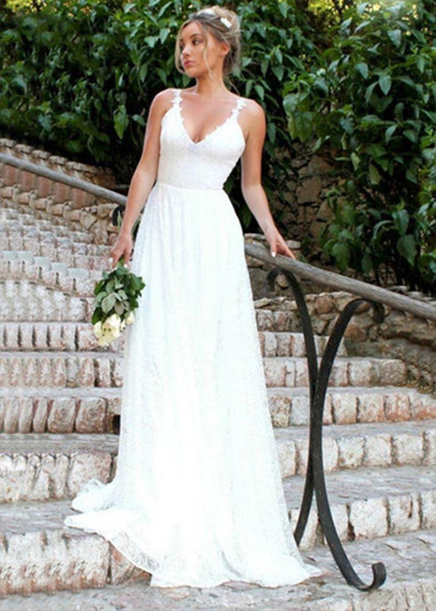 Praia Vestido Simples Para Casar Vestido Simples Para Casamento Na