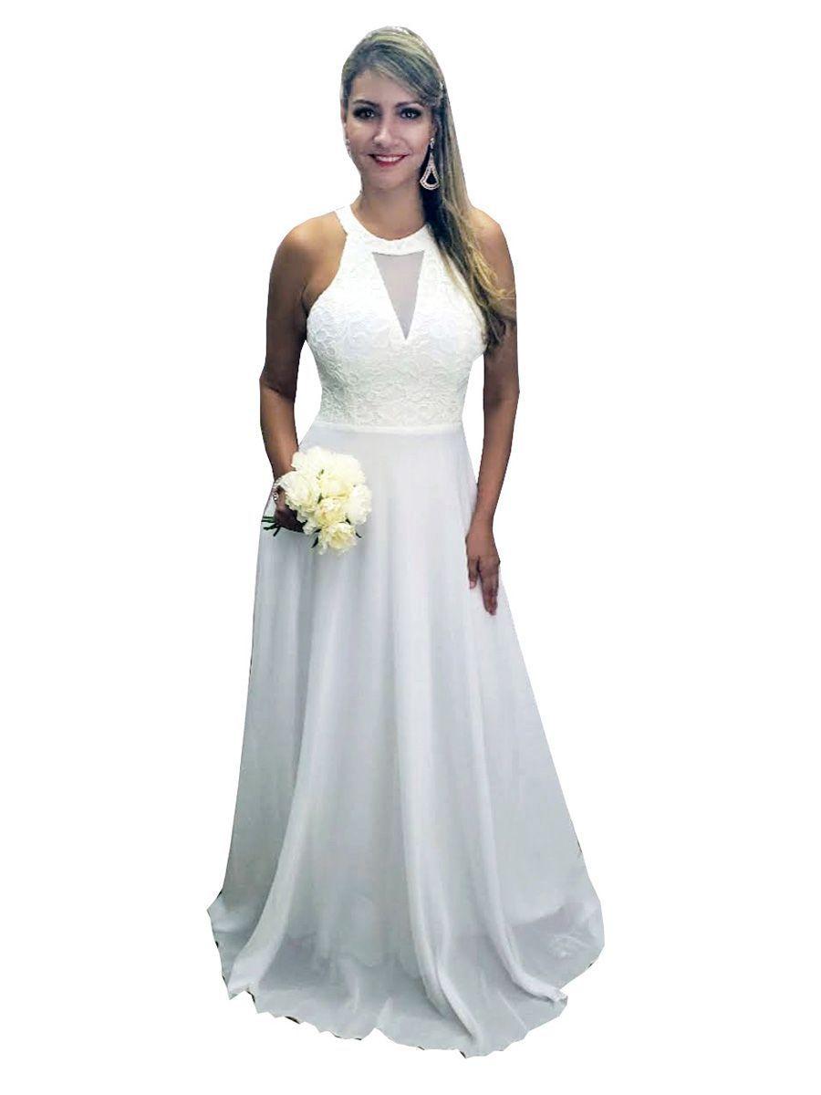 vestido de noiva simples preço