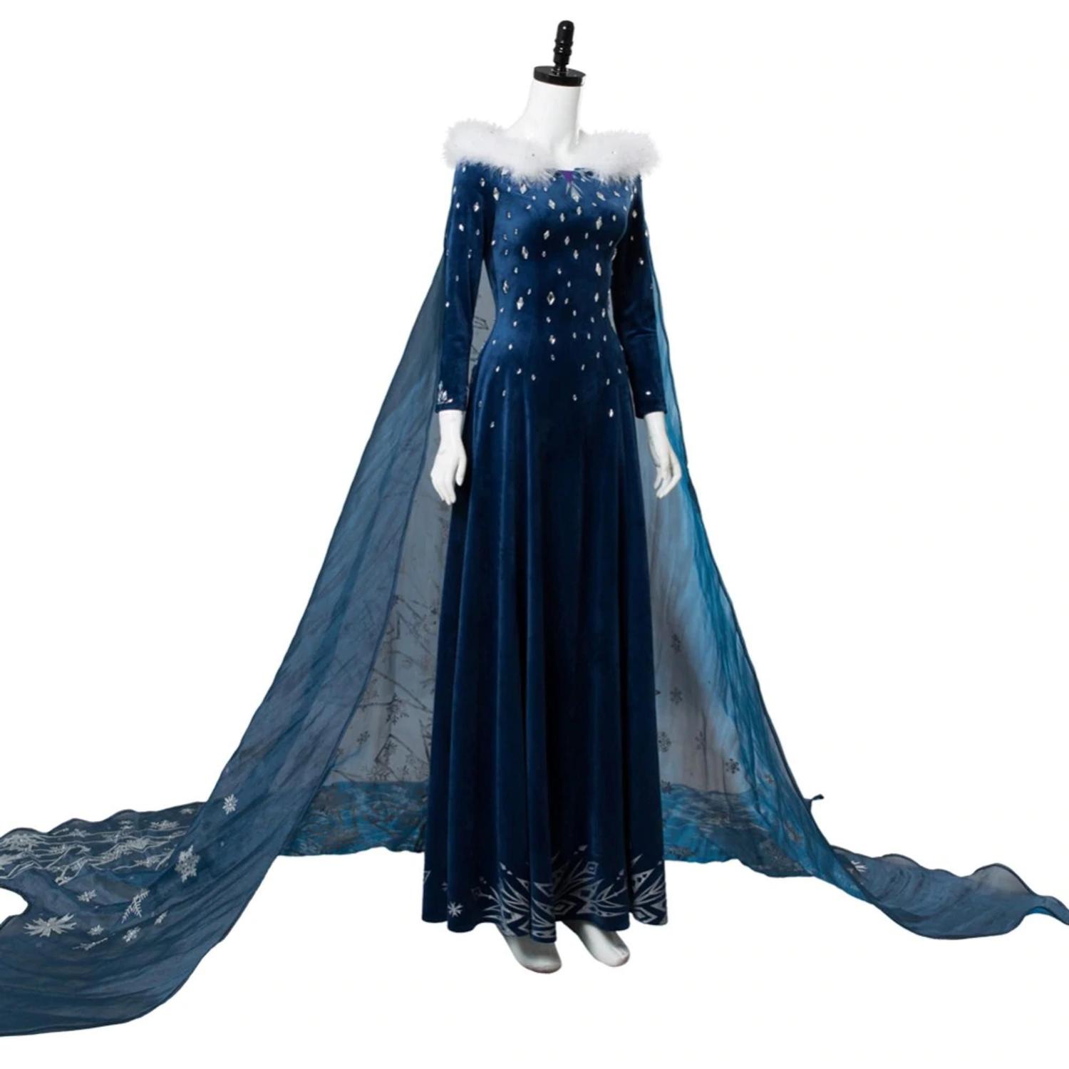 Vestido Da Elsa Frozen Anna Frozen Vestido Da Elsa Adulto Vestido