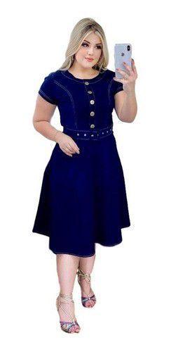 vestido midi jovem