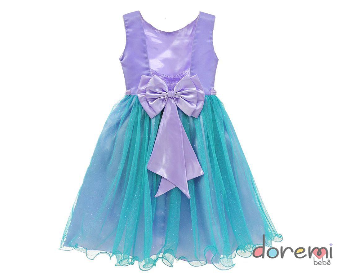 vestido da ariel