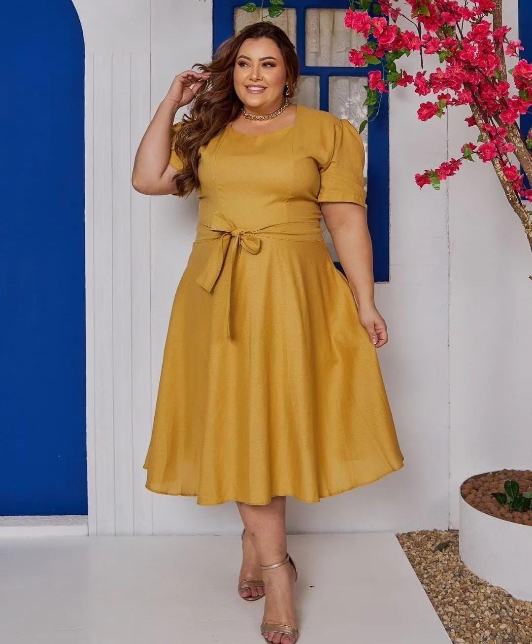 Cheap vestidos midi plus size Store - Main Image
