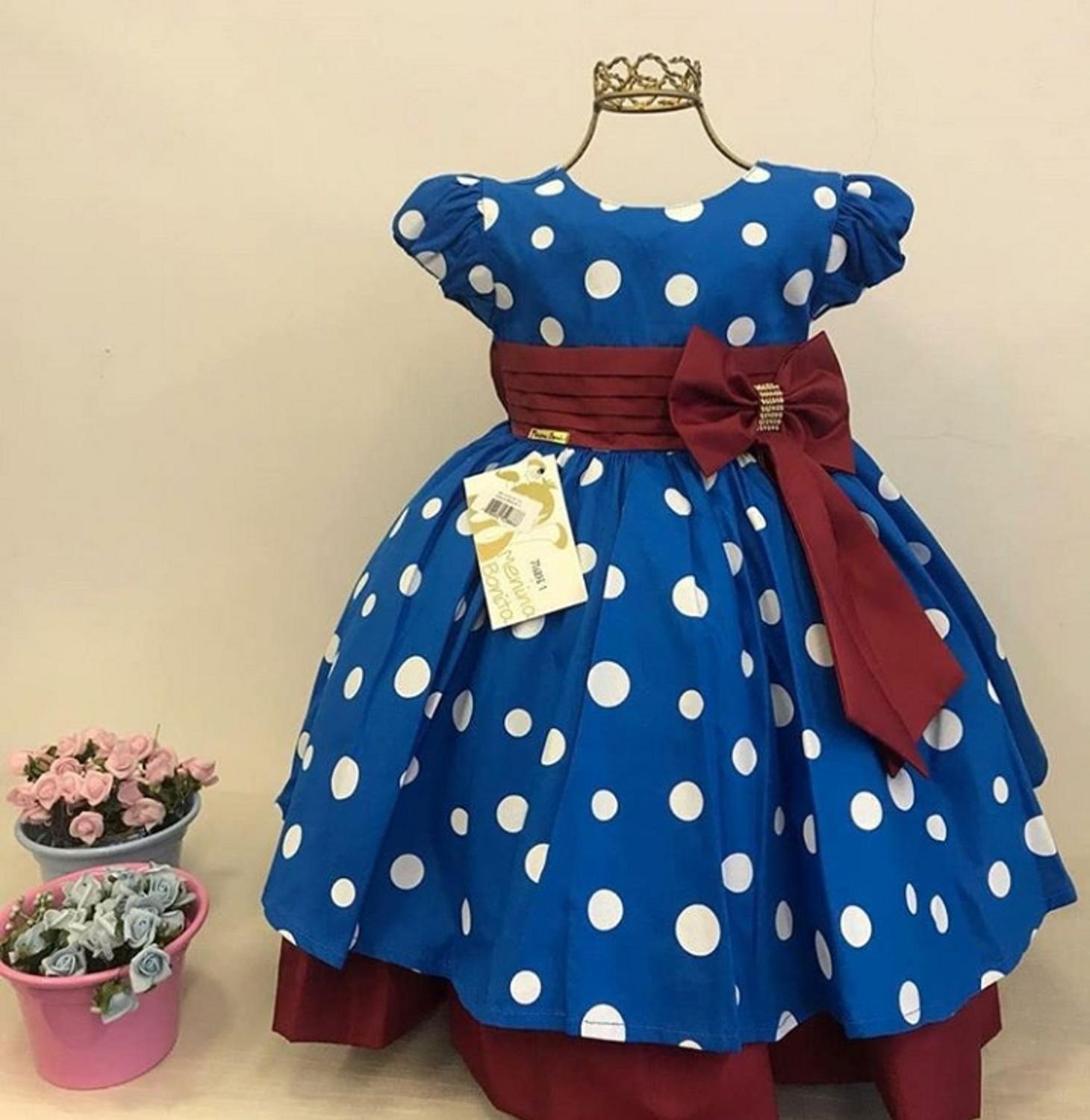 vestido infantil 2 em 1