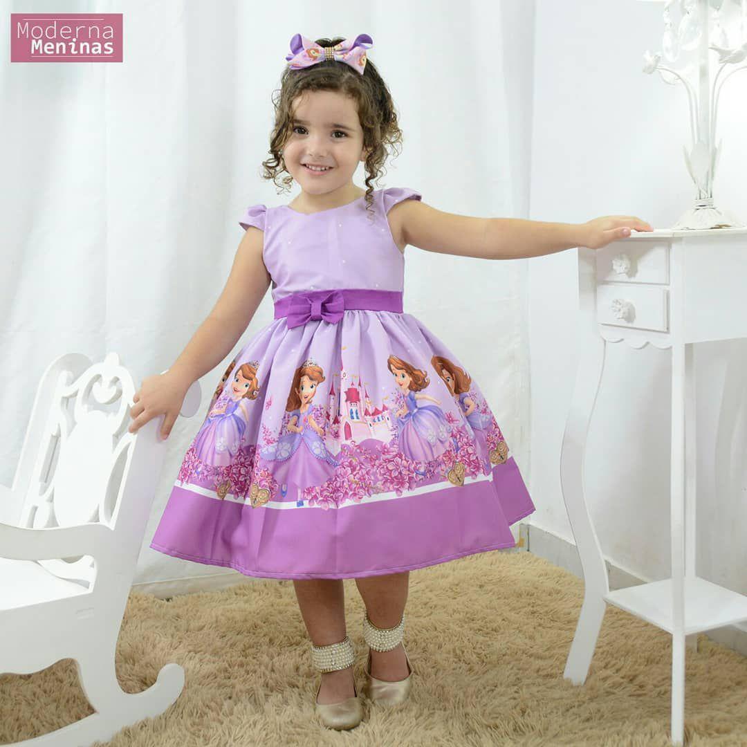 vestido princesa sofia 5 anos