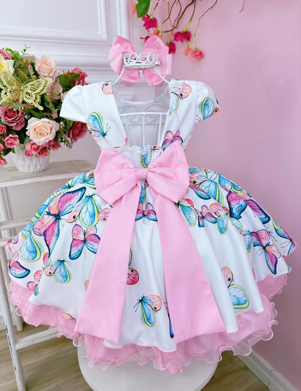 Vestido De Jardim Encantado Vestido De Festa Jardim Encantado Rosa