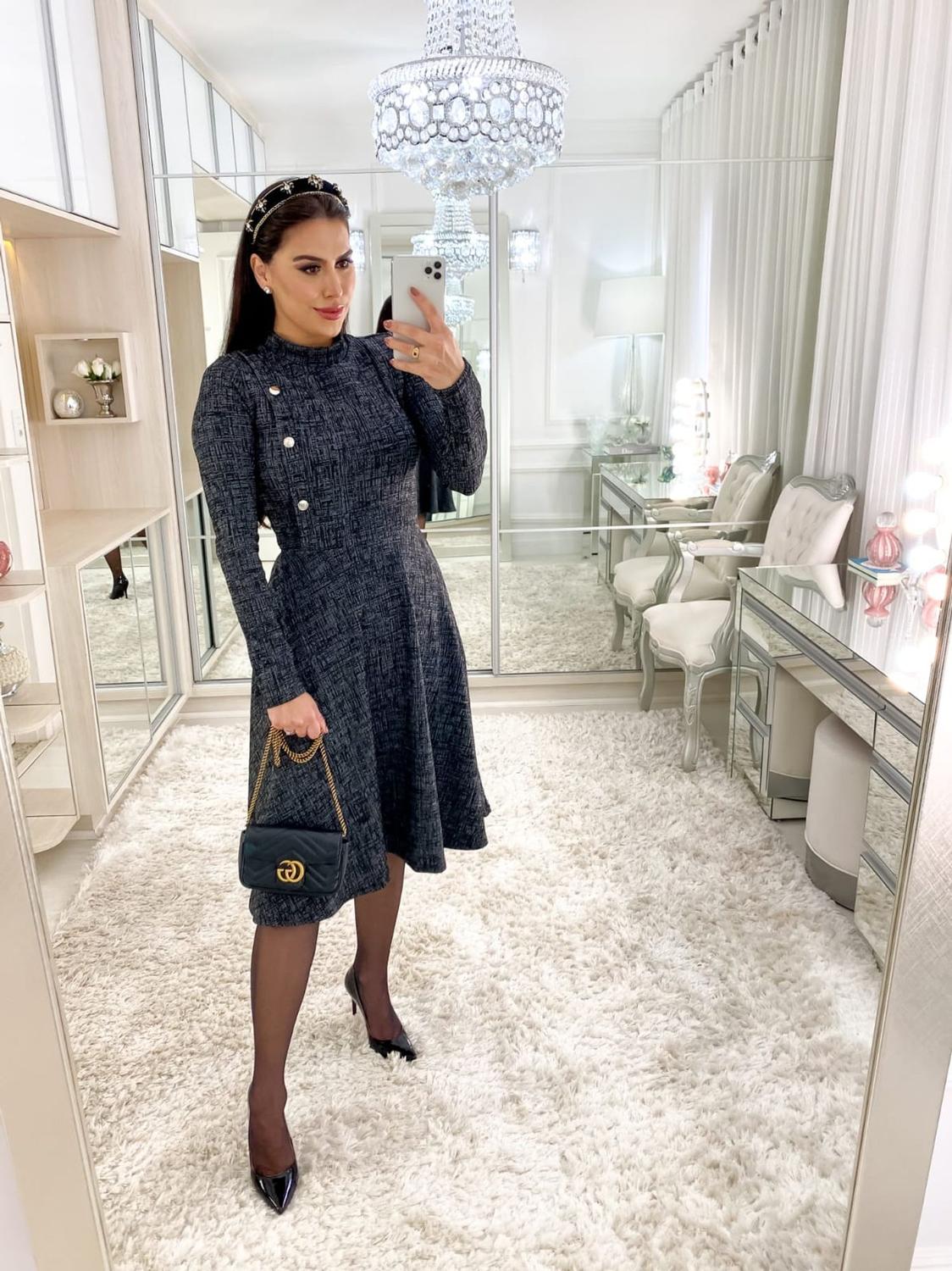 Vestido Longo Vestido Outono Inverno 2019 Mercado Livre Vestido