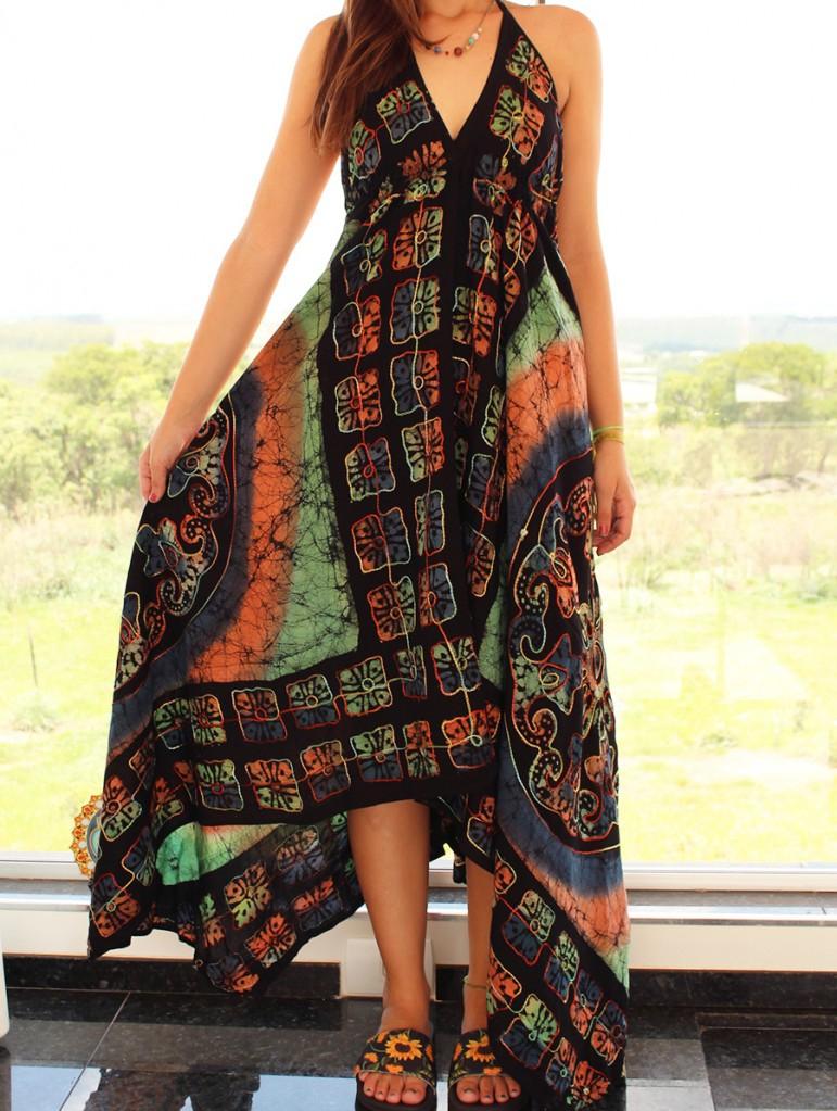 vestido indiano frente unica