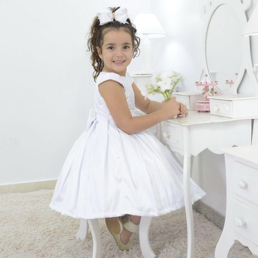 vestido para batizado 5 anos