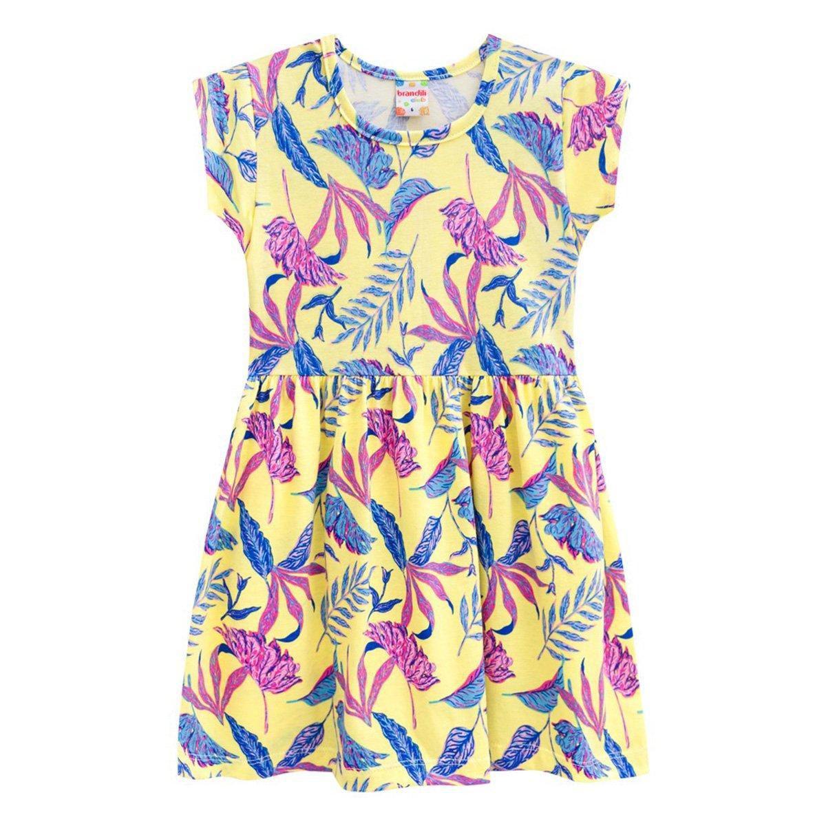 vestido longo infantil brandili
