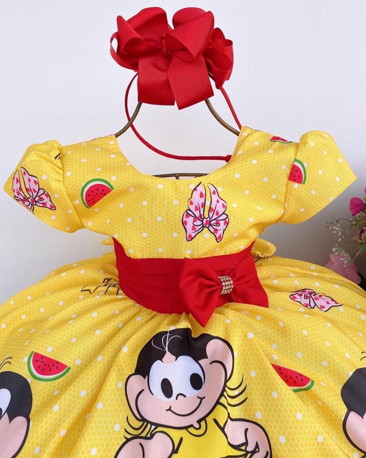 Vestido Luxo Vestido Da Magali Simples Vestidinho Magali Vestido