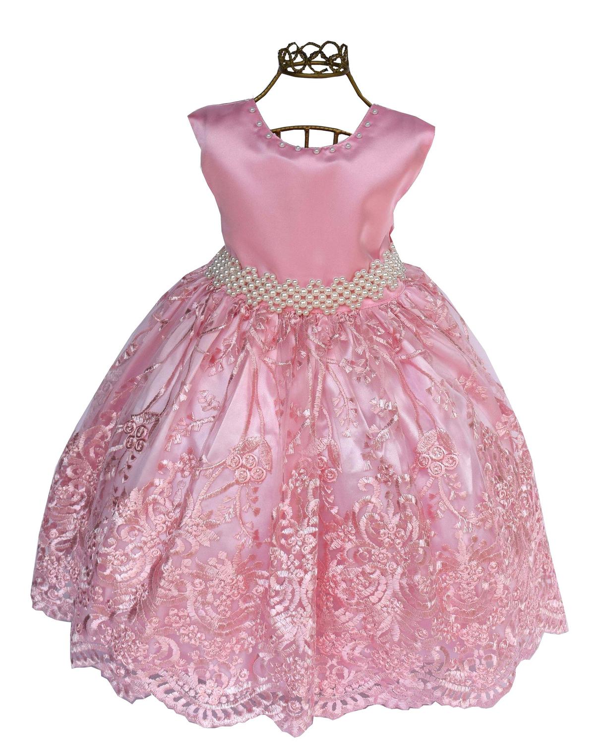 vestido rosa dama de honra