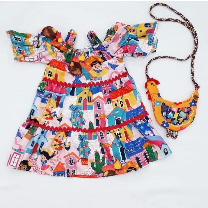 vestidos infantil festa junina